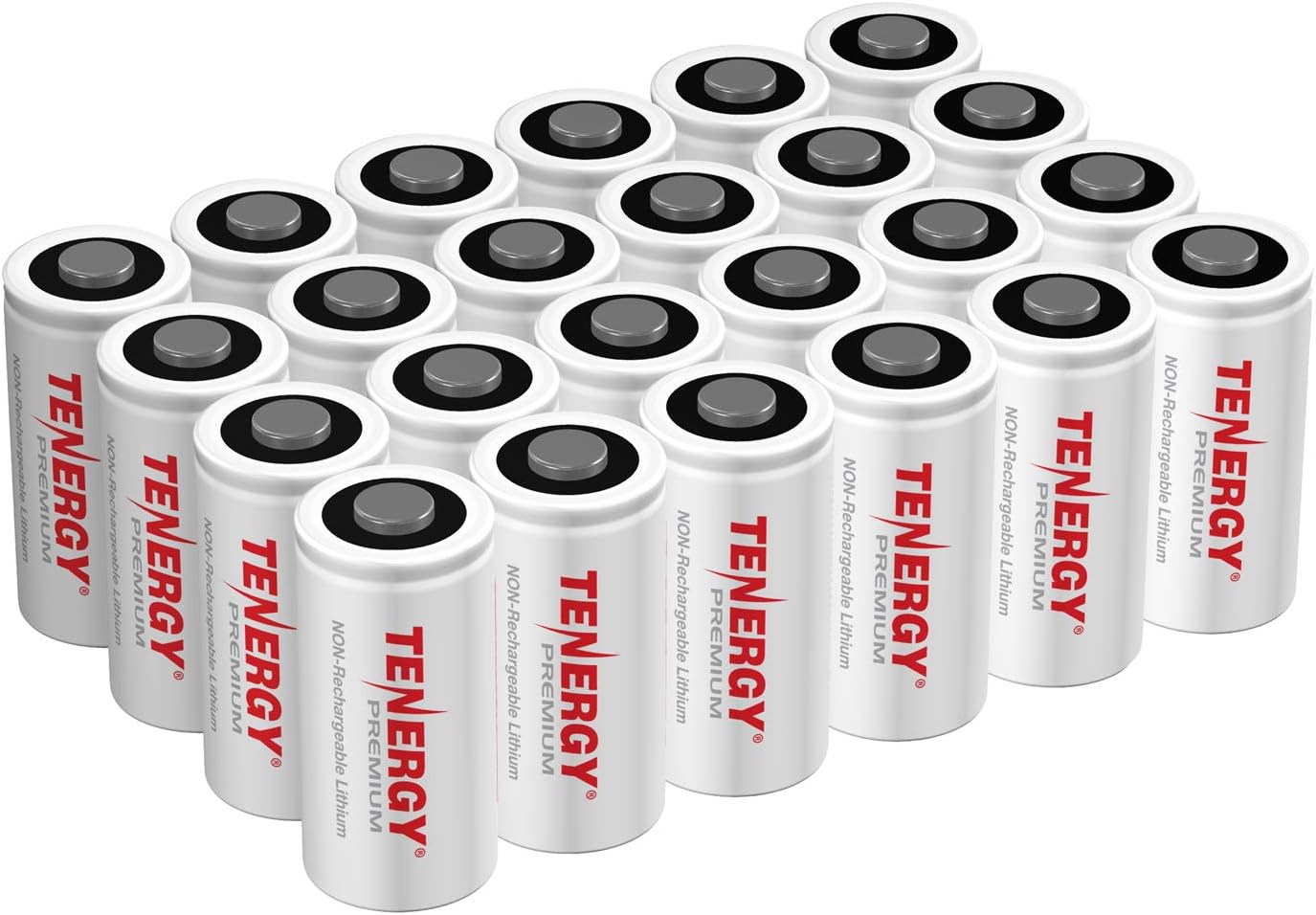 Tenergy Premium CR123A Lithium Batteries for Smart Devices