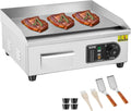 VEVOR Commercial Electric Griddle 18in Flat Top Grill - Even Heat