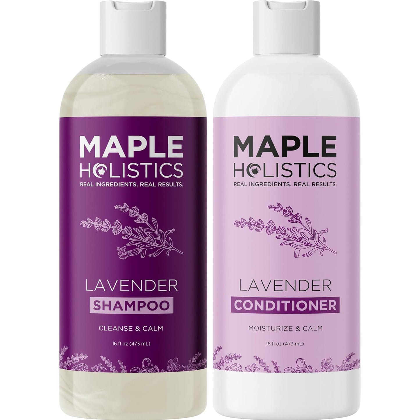 Aromatherapy Lavender Shampoo and Conditioner Set for Women