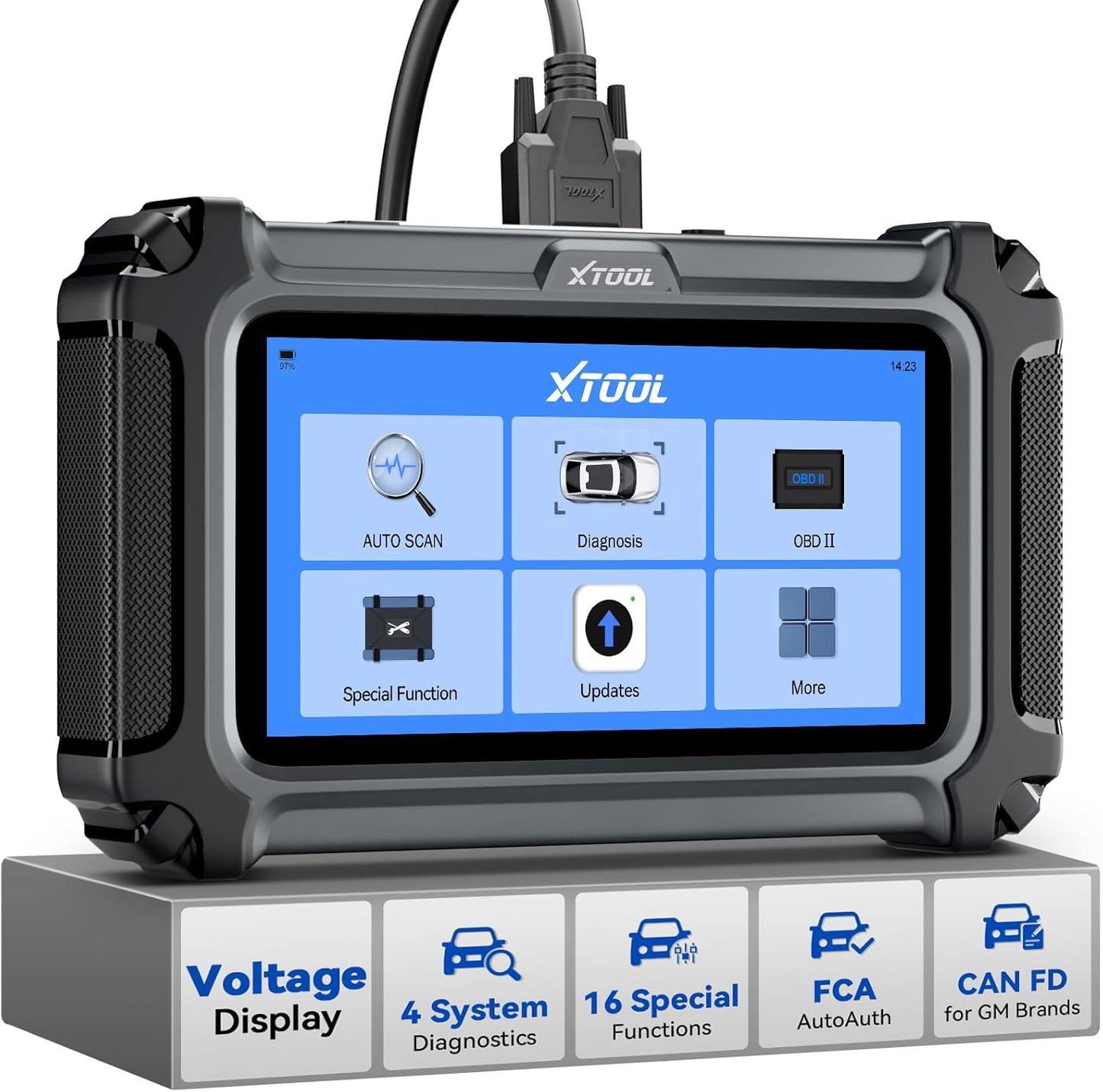 XTOOL D5S OBD2 Scanner: Advanced Diagnostic Tool for Cars