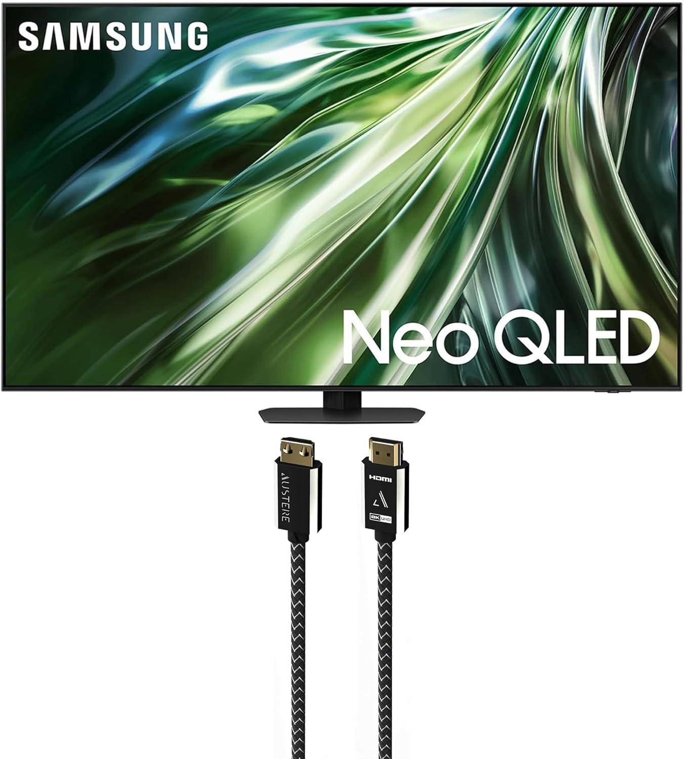 Immerse in 8K Brilliance with Samsung 65 Neo QLED TV + Premium HDMI Cable