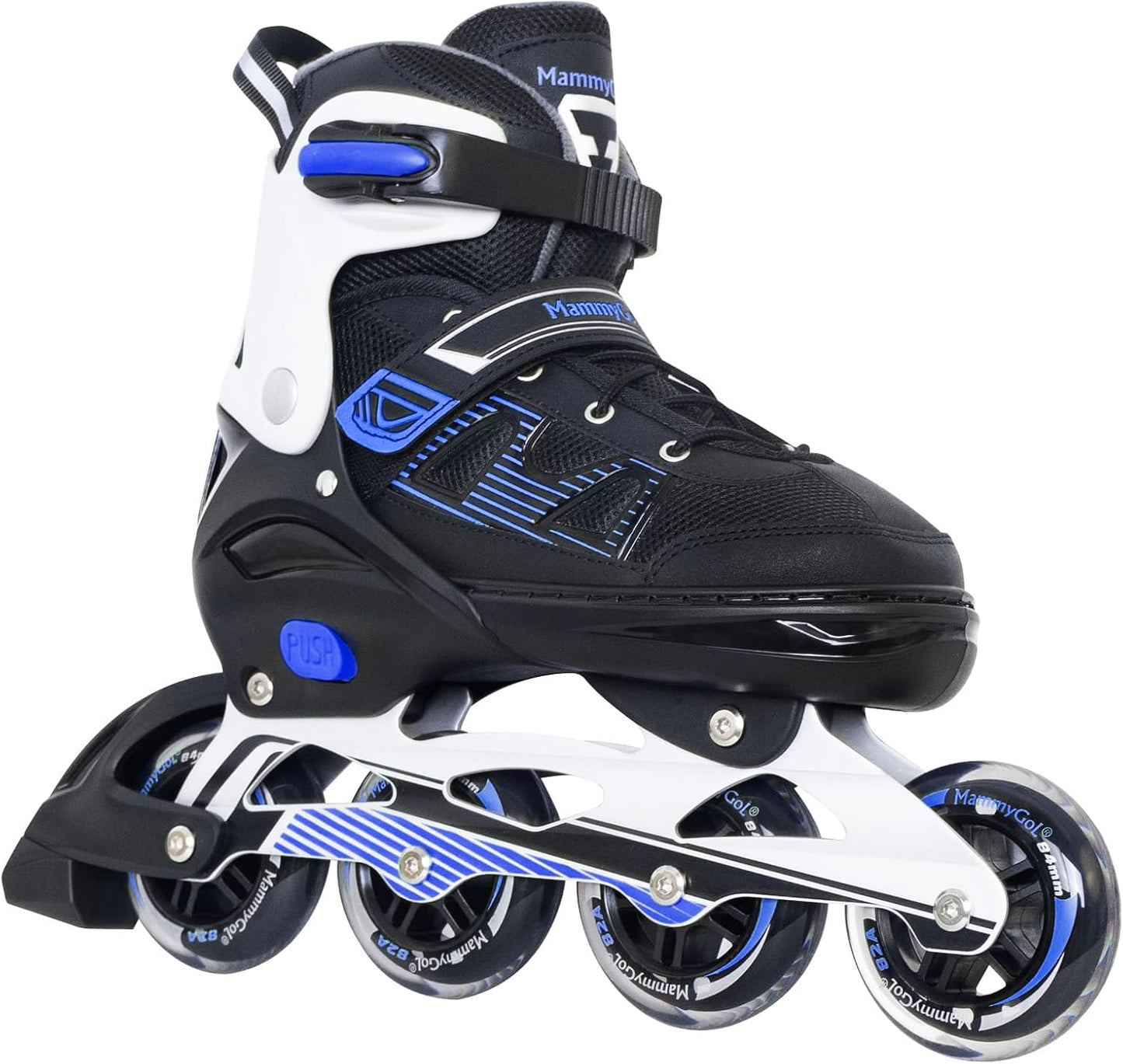MammyGol Adult Inline Skates for Men Women - Adjustable Fit