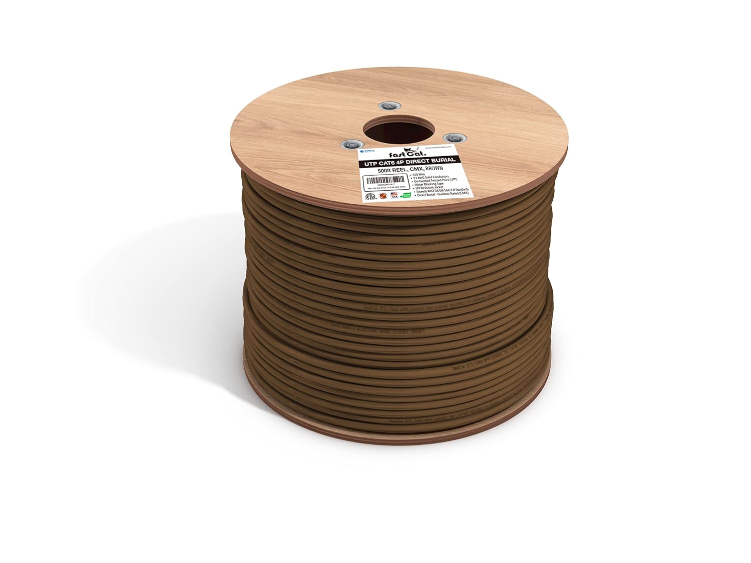 fast Cat Cat6 Direct Burial Outdoor Rated CMX Cable 500ft Review
