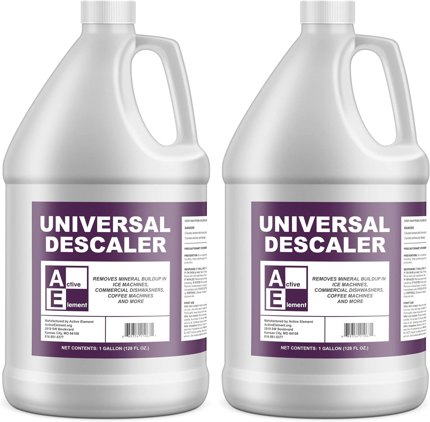 Universal Descaler 2 Gallon for Dishwashers and Coffee Machines