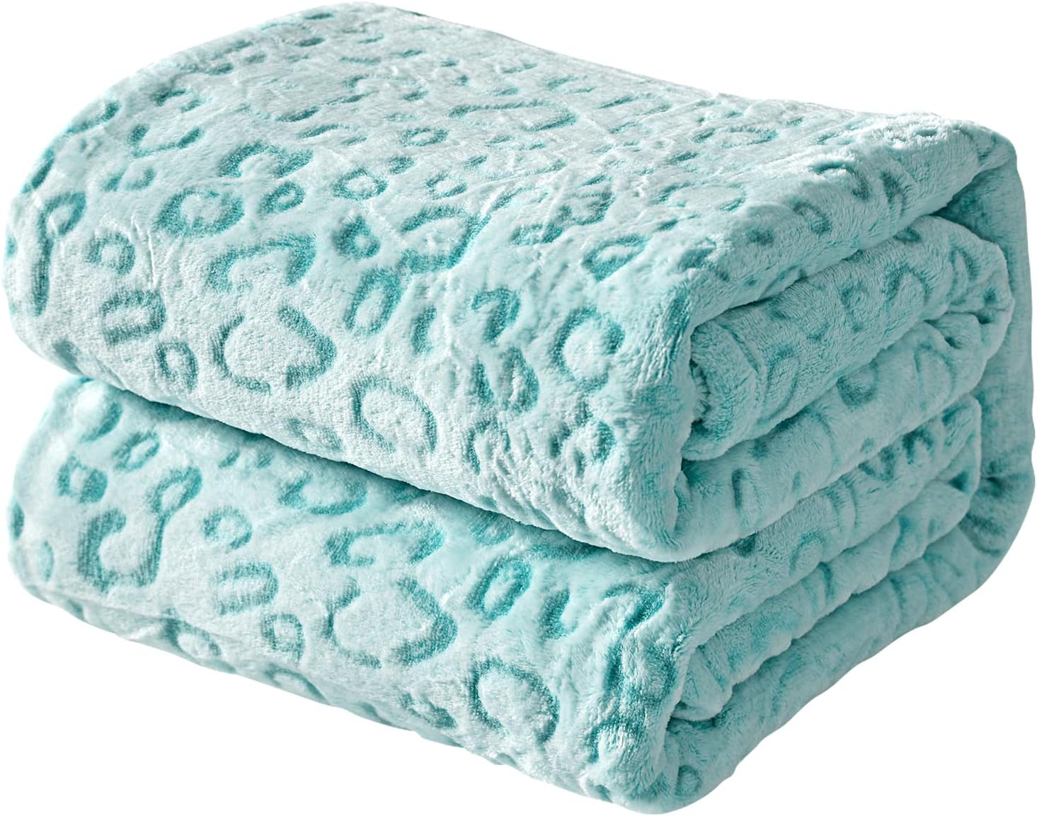 Luxurious 3D Cheetah Print Flannel Fleece Throw Blanket