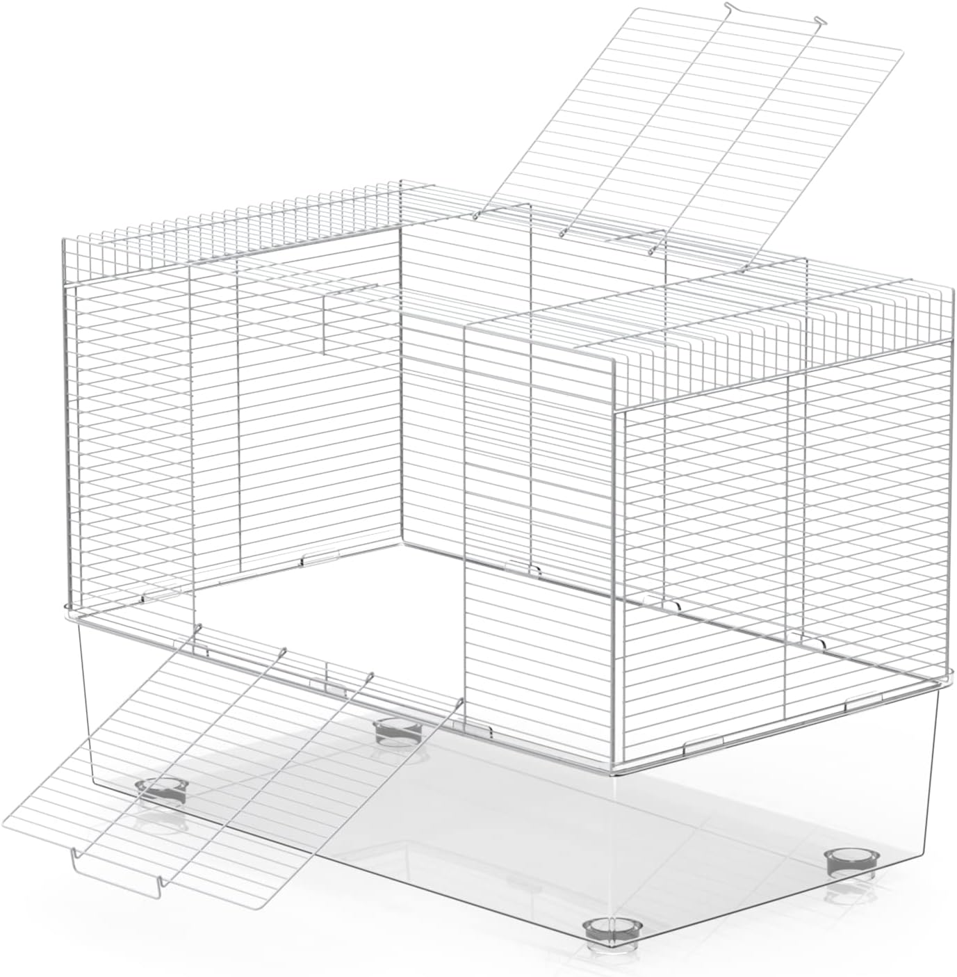 BUCATSTATE Hamster Cages with Dual Door for Small Animals