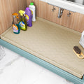 TigeJoy Waterproof Under Sink Mat 37in x 22in - Cabinet Protector
