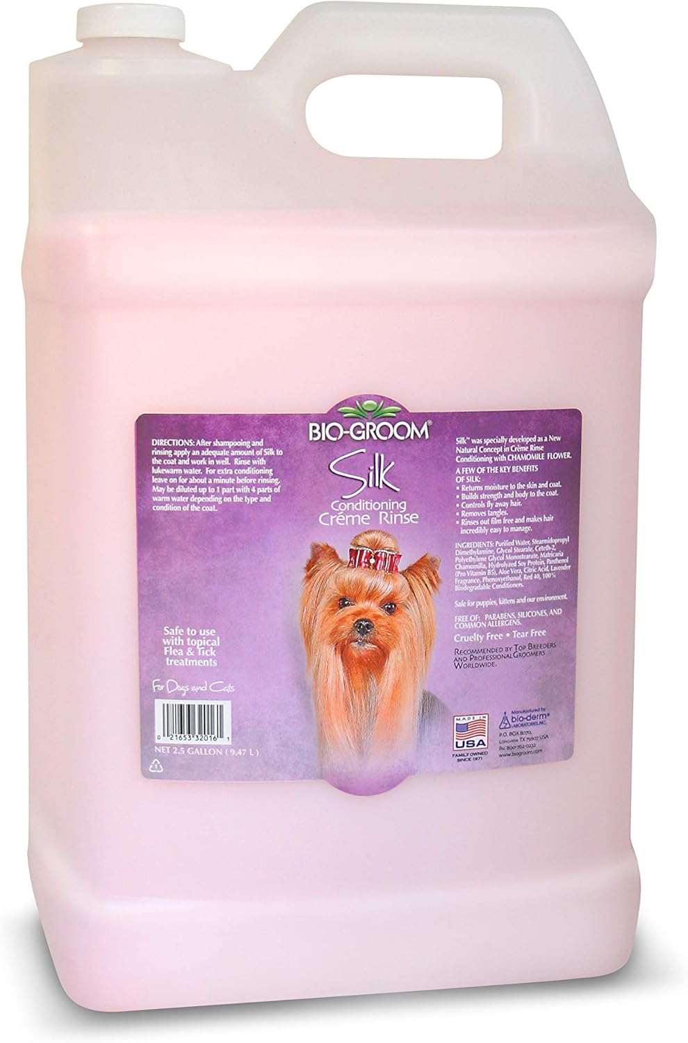 Bio-Groom Silk Creme Rinse Dog Conditioner for Sensitive Skin