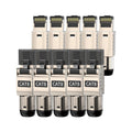 Cat 8 RJ45 Connectors 10-Pack Tool Free - 40G High-Speed