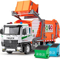 AUTO-Lift Garbage Truck Toy with Lights and Sounds - Durable Play