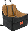 Comfortable Dog Car Seat for Small and Medium Breeds with Cushioning