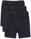 Baby Boys' and Toddler Stretch Chino Shorts - Comfortable Everyday