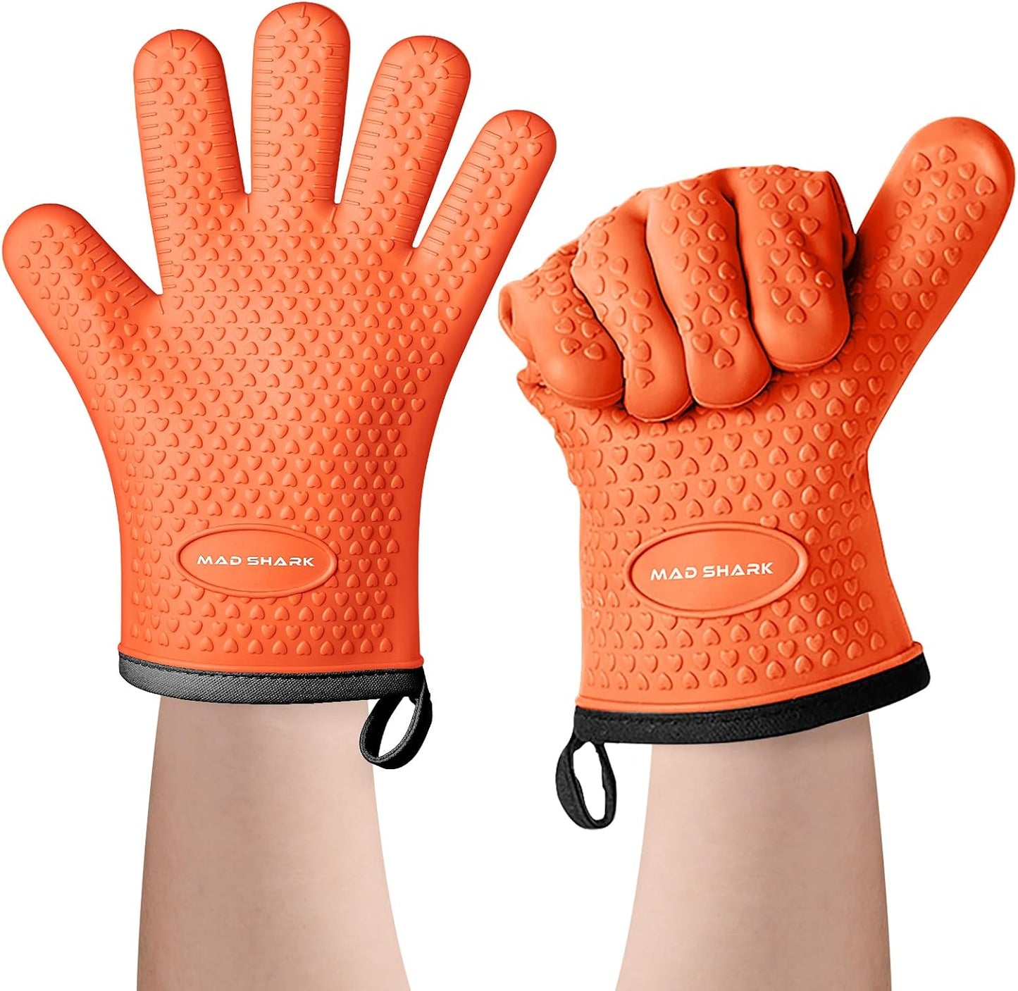 450 Heat Resistant Silicone Gloves by MAD SHARK