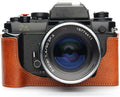 Handmade Genuine Real Leather Half Camera Case Bag Cover for Nikon FA