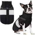 SUNFURA Dog Winter Coat Waterproof Fleece Jacket - Warm, Reflective M