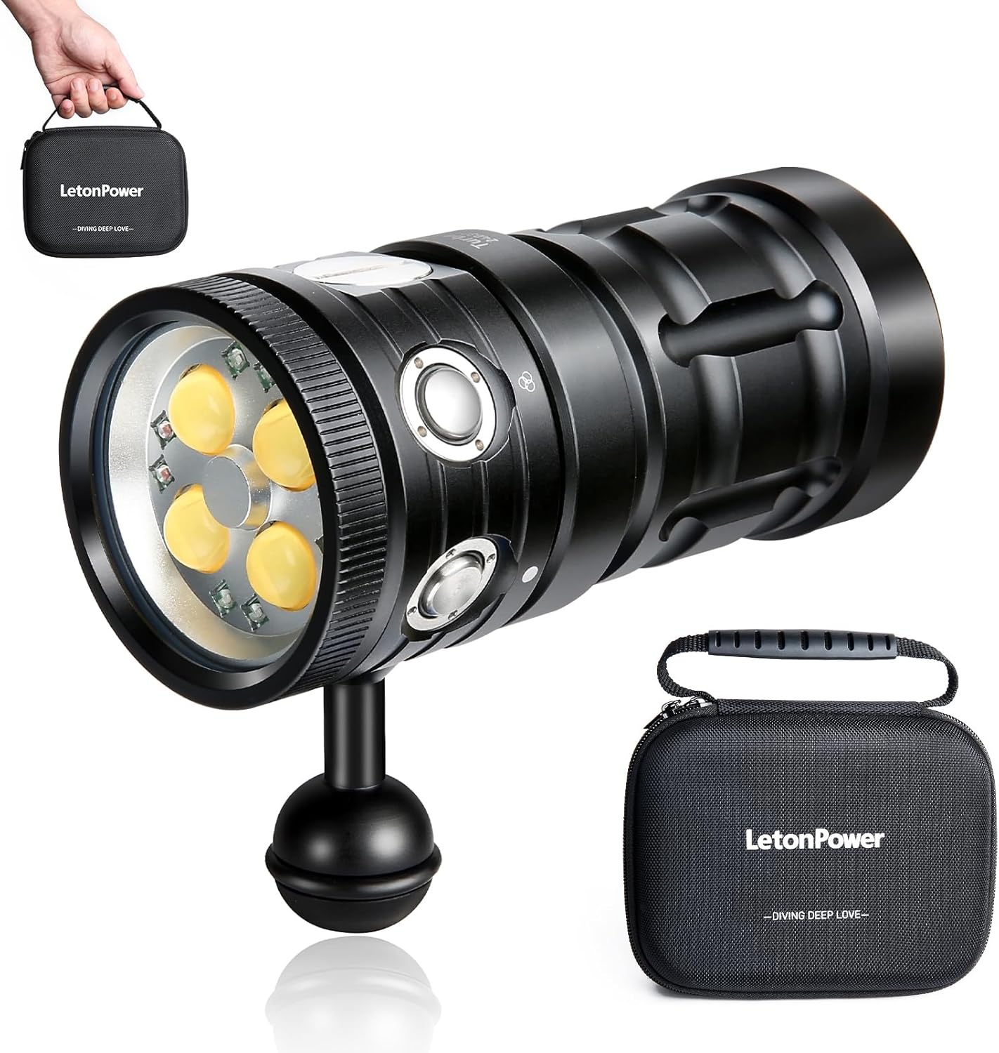 Turbo SX Dive Light 11000 Lumens for Underwater Adventures