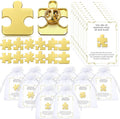 Employee Appreciation Puzzle Piece Lapel Pins Bulk Set - Team