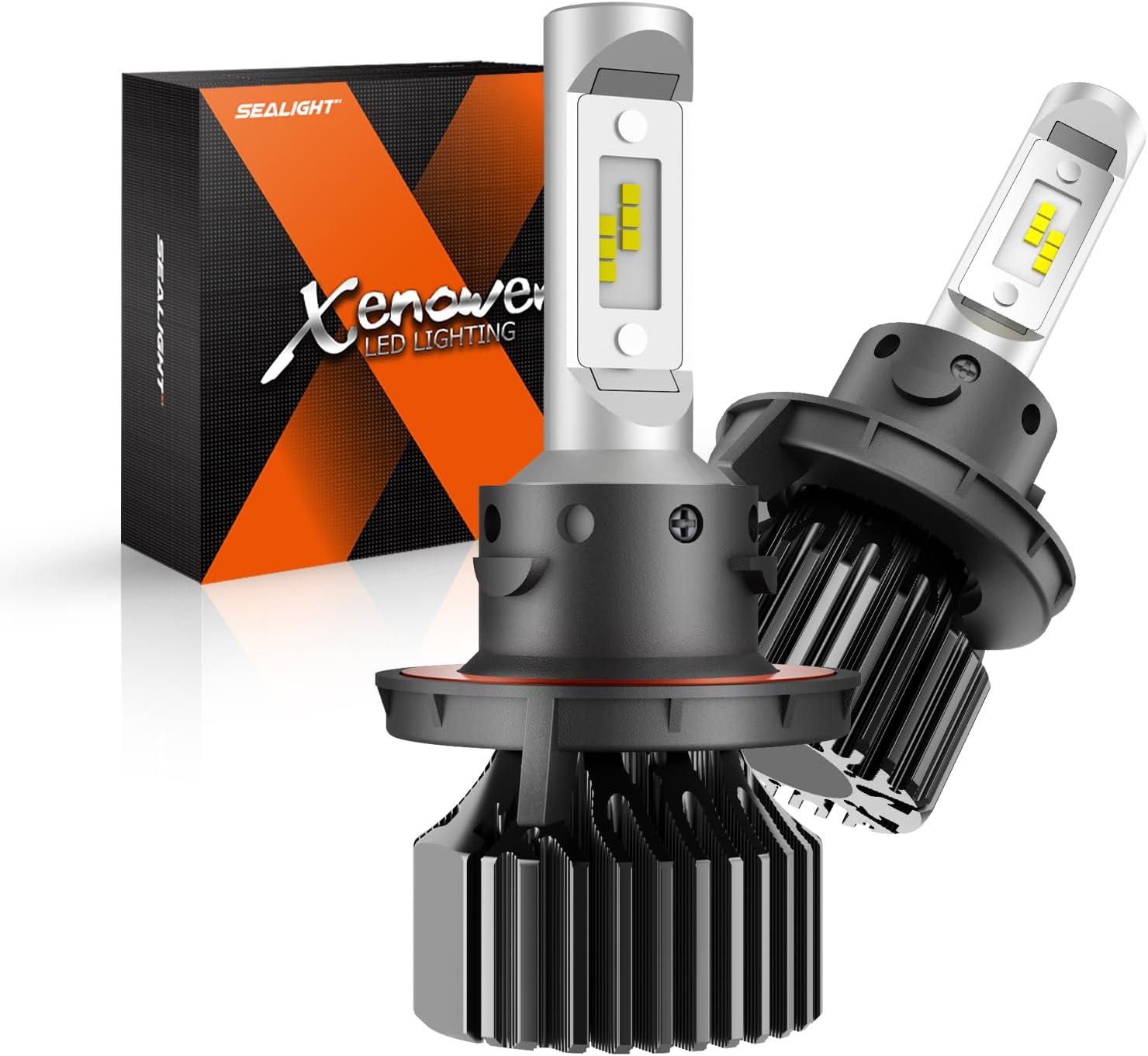 SEALIGHT H13 Fog Light Bulbs with Dual Beam for Superior Visibility