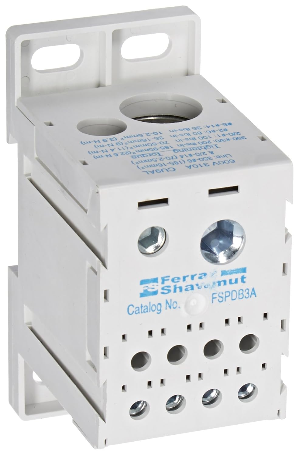 Mersen FSPDB3A Aluminum Finger-Safe Power Distribution Block Review