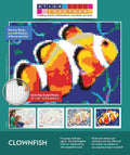 Clownfish Mosaic Sticker Art Kit for Kids and Adults - Large 36ft x