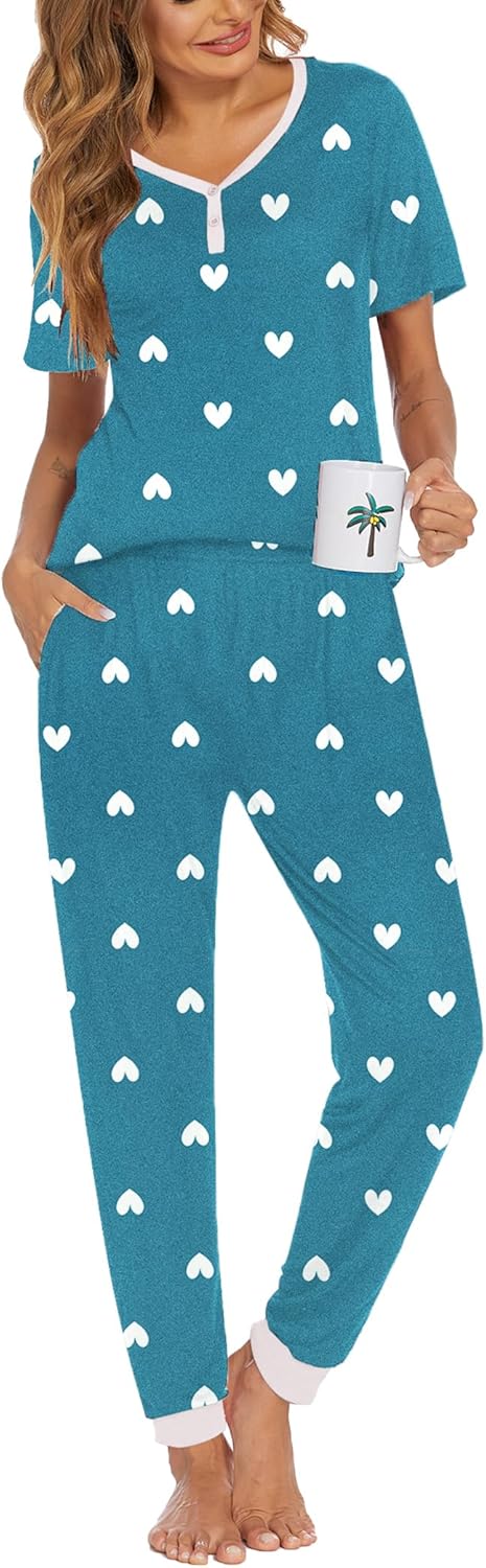 Ekouaer Pajamas for Women Set - Soft and Stylish Lounge Set