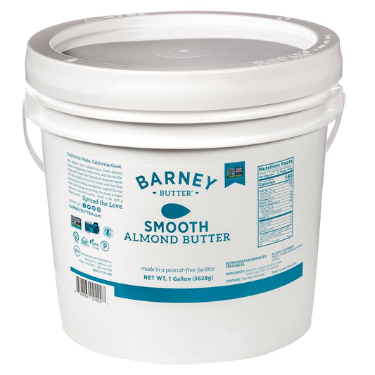 Smooth Almond Butter in 1 Gallon Bucket for Healthy Living