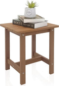 Outdoor Side Table Small Adirondack Side Table - Compact Weatherproof