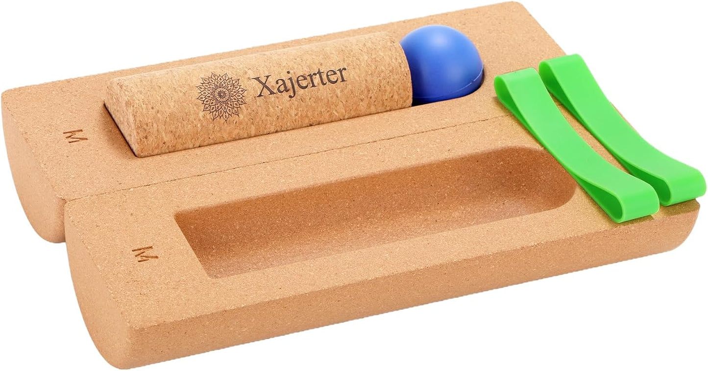 Cork Balance Board for Foot Ankle Pain Relief & Stability