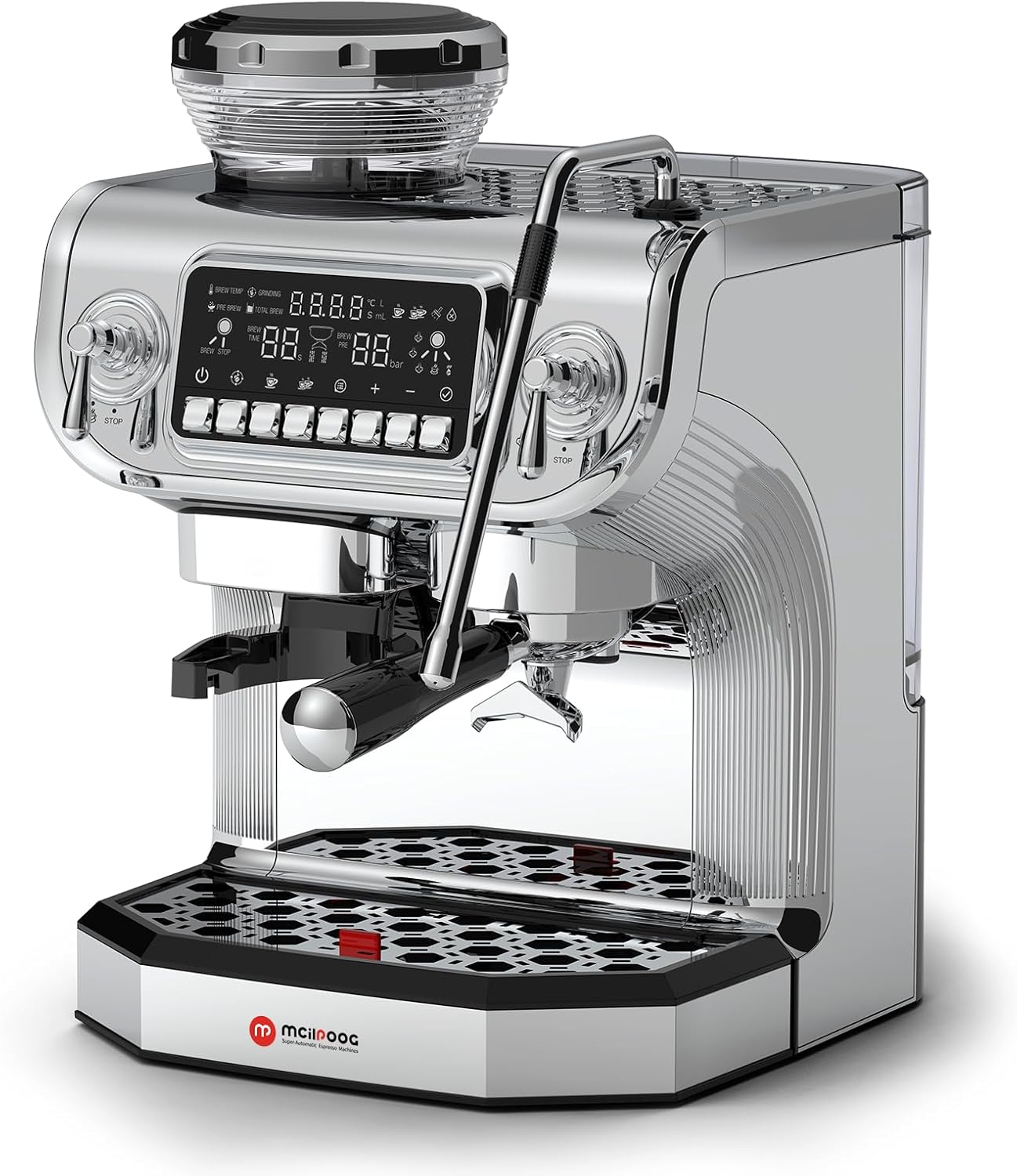 15 Bar Espresso Machine with Milk Frother