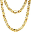 Gold Cuban Link Chain for Men 5/8mm Thick - Durable Diamond Cut