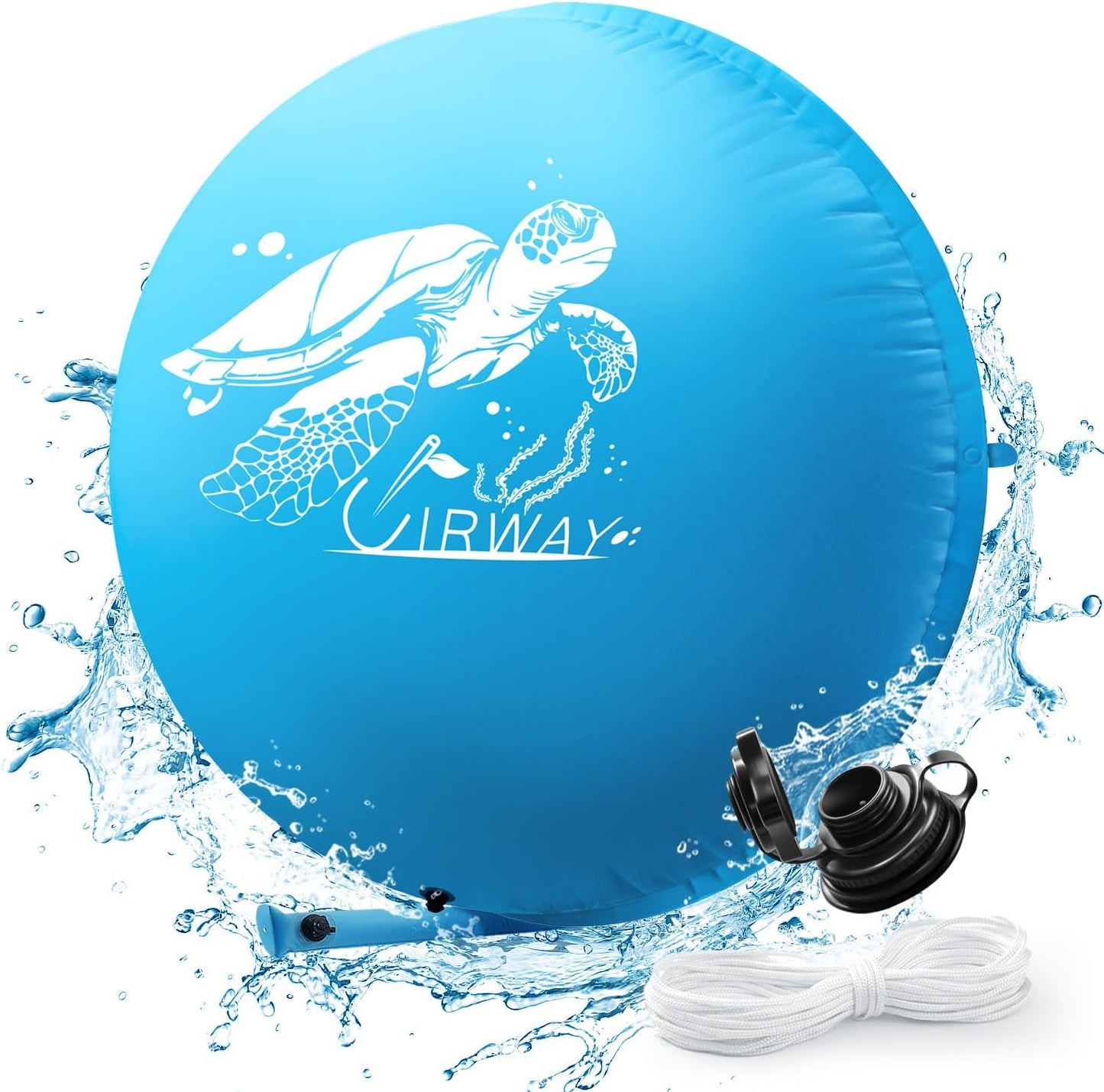 UIRWAY Upgrade Pool Pillows for Above Ground Pools, 10ft Dia
