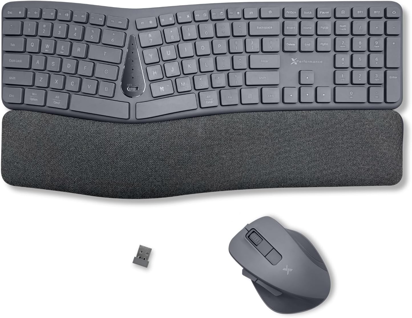 X9 Ergonomic Wireless Keyboard - Comfort & Performance