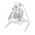 Ingenuity InLighten Soothing Swing & Rocker - 2-in-1 Rotating Seat