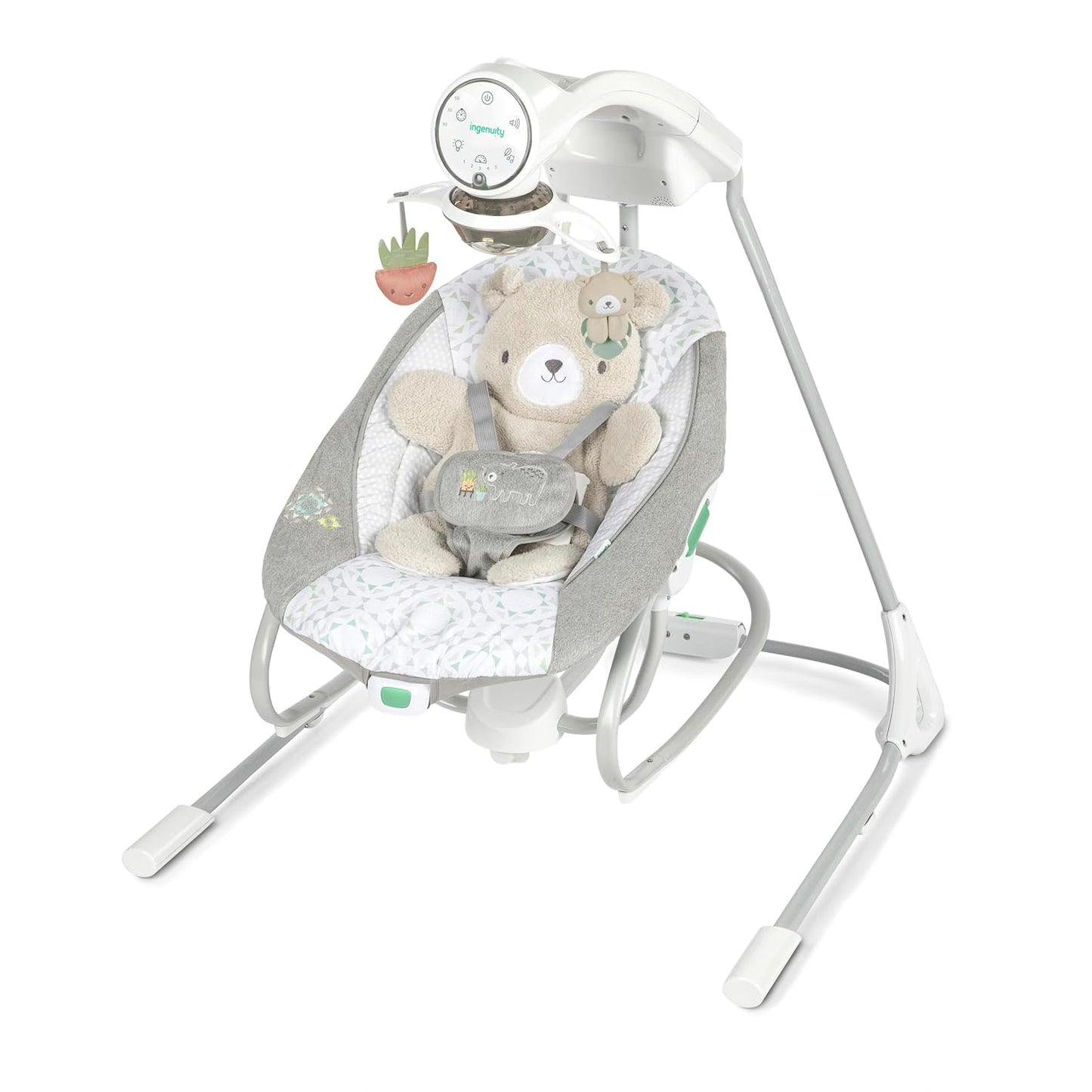 Ingenuity InLighten Soothing Swing & Rocker for Infants