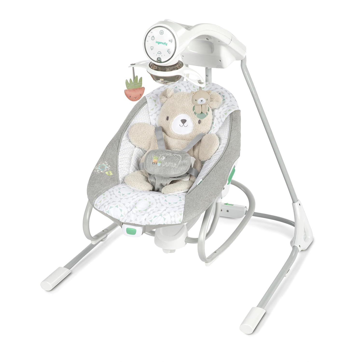 Ingenuity InLighten Soothing Swing & Rocker for Infants