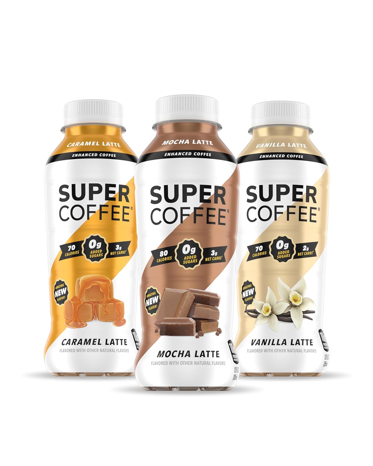 Super Coffee Keto Protein Coffee - Iced Smart Drinks 12 Fl Oz