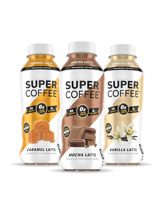Super Coffee Keto Protein Coffee - Iced Smart Drinks 12 Fl Oz