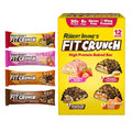 FITCRUNCH Full Size Protein Bars Variety Pack - 30g Protein, Low Sugar
