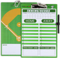Baseball Coaches Clipboard Double-Sided Dry Erase Board - Durable