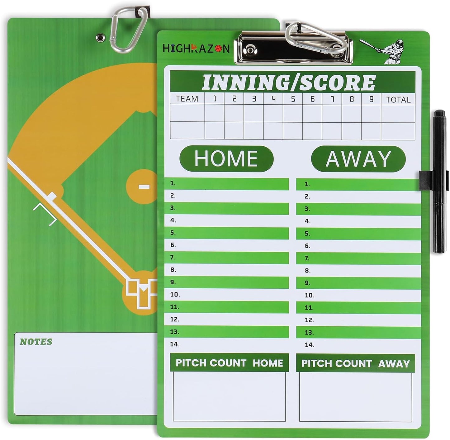 Baseball Coaches Clipboard for Efficient Coaching and Strategy