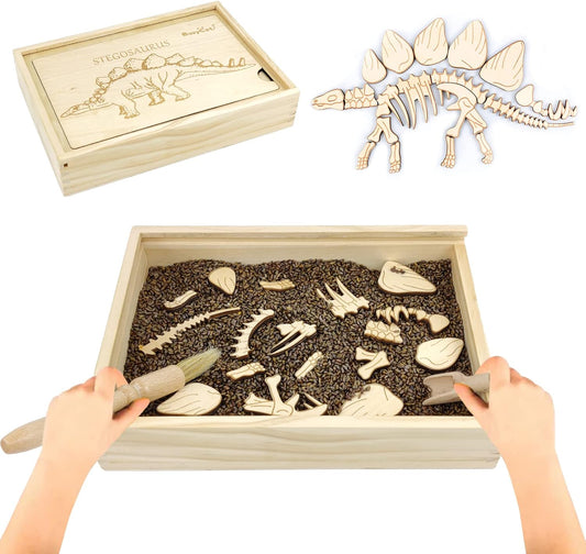 Dinosaur Excavation Archaeology Dig Kit for Kids - Fun STEM Toy