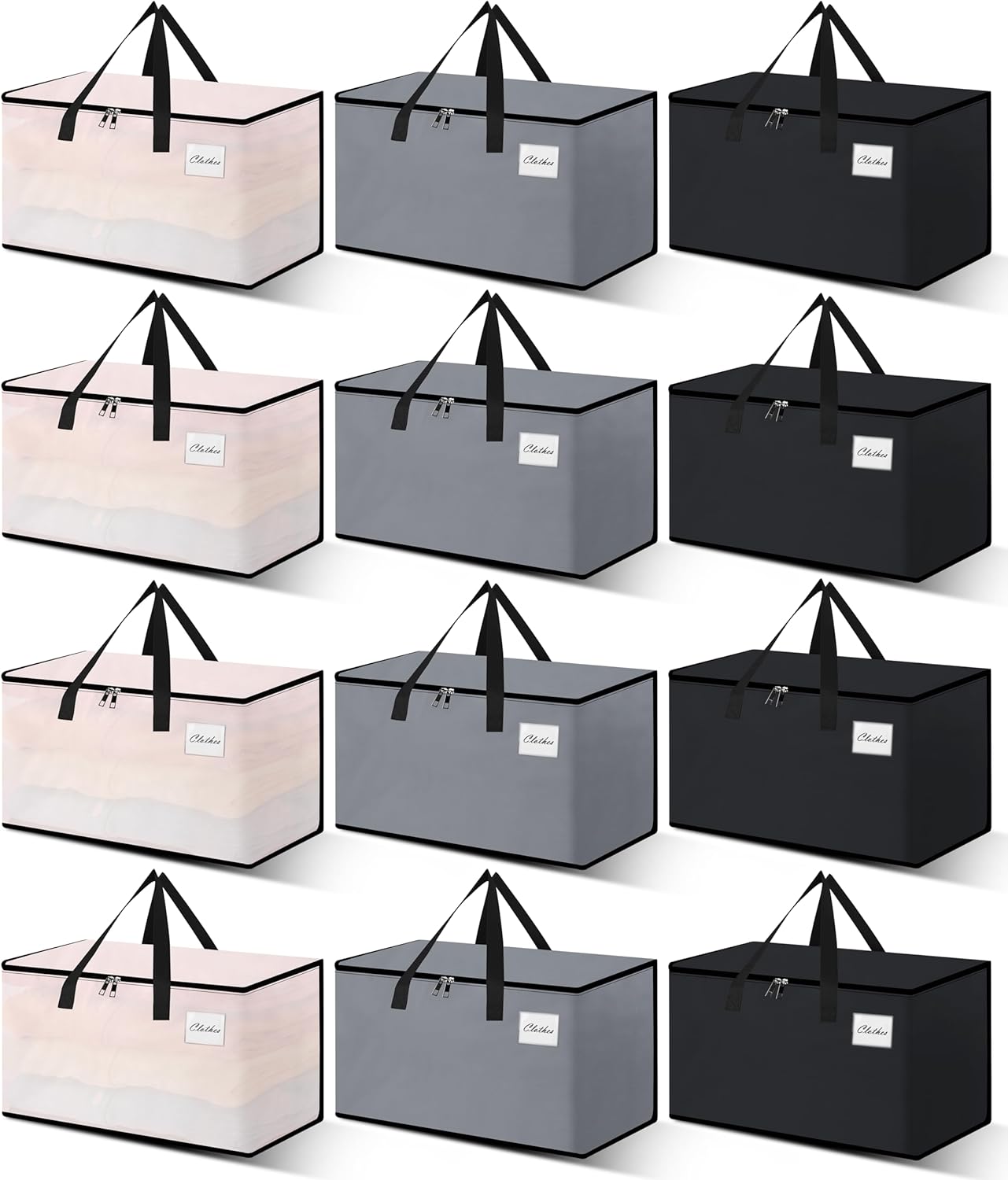 Heavy Duty Moving Bags - Extra Large Storage Totes for Packing