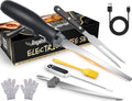 Cordless Rechargeable Electric Knife Easy Slice and Assemble