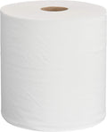 Hardwound Paper Towels 1-Ply White High Capacity Rolls - Bulk Pack
