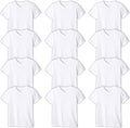 Andrew Scott Boys 12 Pack V Neck Cotton Undershirts - Value Pack Shoes