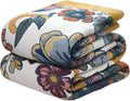 Boho Throw Blankets for Bed Couch 100% Cotton 80x90 - Lightweight