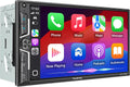SJoyBring 7 in QLED Double Din Car Stereo - Wireless CarPlay & Android