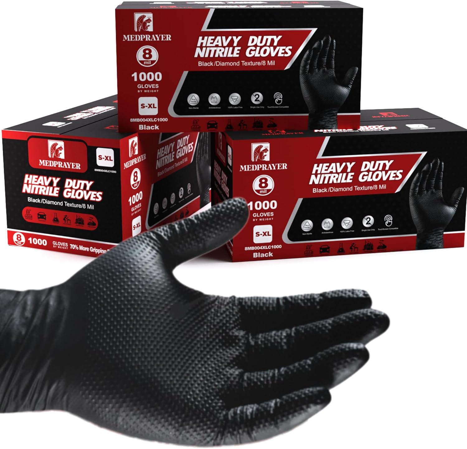 Industrial Nitrile Gloves for Heavy Duty Mechanic Work