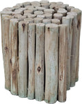 FOREVER BAMBOO Natural Eucalyptus Wood Garden Border 72 in - Durable