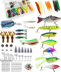 Fishing Lure Kit for Freshwater Bass - Complete Beginner Tackle Set